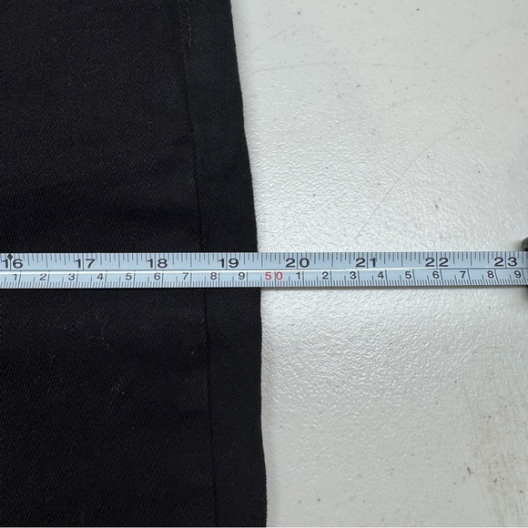 J Crew Mid Rise Flare Crop Jeans Stretch Black Denim 30T / 30 Tall / Long boho - Picture 13 of 15